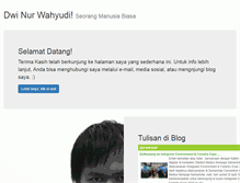 Tablet Screenshot of dnwahyudi.com